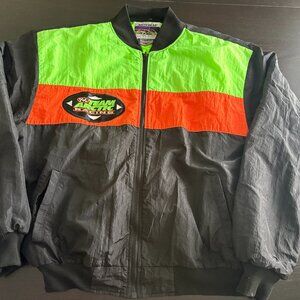 Vintage Mens Arctic Cat Team Arctic Racing Nylon Bomber Jacket  Size XL